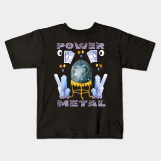 Power Metal Magic Kids T-Shirt